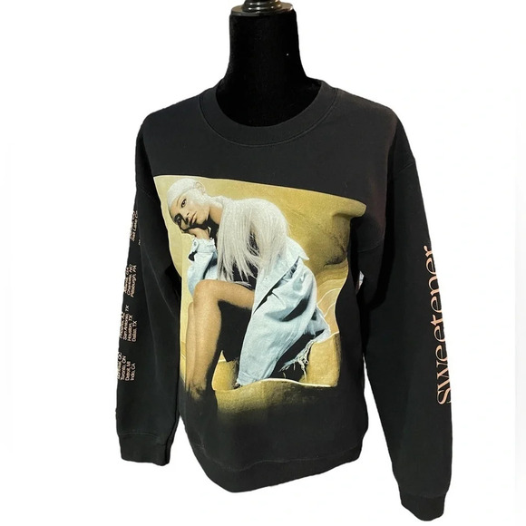 Ariana Grande Sweetener World Tour Crewneck Sweatshirt Small - Picture 8 of 9